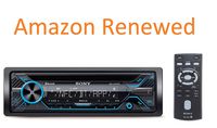 Sony MEX-N4200BT Single-Din in-Dash Built-in Bluetooth CD / MP3, AM/FM Front USB, Auxiliary, Pandora, Spotify, iHeartRadio, iPod / iPhone and Android Controls Car Stereo Receiver (Renewed)