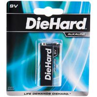 Diehard Long Lasting Alkaline Batteries 9 Volt - 1 Pack
