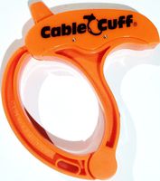 Large 4 inch Cable Cuff. Adjustable, Reusable Cable Clamp (Single Cuff)
