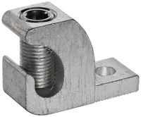 Morris Products 90576 Lay In Connector, Aluminum, Used With Copper and Aluminum Conductors, 3/0 - 6 Wire Range, 2" Length, 0.80" Width, 1.56" Height, 0.33" Bolt Size