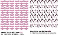 Quiplip Funny Birthday Cards Unsolicited Inspirations, 6-Pack (UI03066PCK)