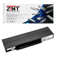 ZTHY 9-Cell R15 8017 Scud Laptop Battery for Averatec E12T R15B R15D 8750 SCUD R15D2 R15G R15GN P14N R14KT1 Durabook U14M N2300 S13Y S15S 23+050221+00 23+050221+11 23+050272+12 6600mAh 73Wh