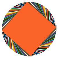 Permanent Adhesive Backed Matte Vinyl Sheets by EZ Craft USA - 12" x 12" - 40 Sheets Works with Cricut & Other Cutters