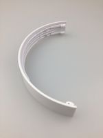 Replacement Top Headband Pad Cushions Repair Parts for Beats Solo (1st Gen) Solo HD Wired Over Ear Headphone (White)