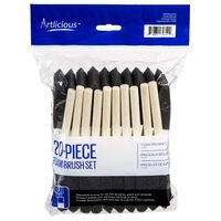 Artlicious - Foam Paint Brush Value Pack (Two Inch - 20 Pack)