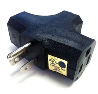 AVB Cable LT-8A 3 Way Cube Tap 15A 125V