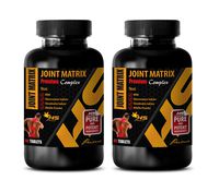 Bone Support Formula - Joint Matrix 2170MG - Premium Complex - glucosamine Plus chondroitin - 2 Bottles 180 Tablets