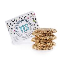Yes bar - Black Sesame Sea Salt - (6Count) Plant Based Protein, Decadent Snack bar - Vegan, Paleo, Gluten Free, Low Sugar, Healthy Snack, Breakfast, On-The-Go, for Kids & Family