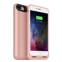mophie juice pack wireless  - Charge Force Wireless Power - Wireless Charging Protective Battery Pack Case for Apple iPhone 8 Plus and 7 Plus - Rose Gold