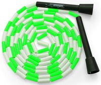 Beaded Jump Rope - Segmented Skipping Rope for Kids - Durable Outdoor Beads