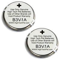 High Tech Pet Single Electronic Collar Battery for Model MS-4 and MS-5, 2-Count