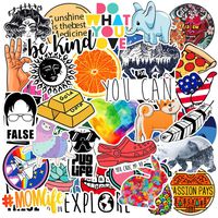 40PCS Stickers for Water Bottles,Laptops Stickers,Waterproof,Aesthetic,Trendy Stickers for Teens,Girls Perfect for Waterbottle,Laptop,Phone,Travel Extra Durable Vinyl