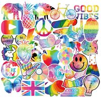 Vsco Stickers for Hydro Flask, Girls Funny Cool Stuff, Cute Waterproof Trendy Stickers for Teens, Water Bottle, Laptop, Phone, Travel Durable Vinyl(Multi Colorful Decals 50 PCS)