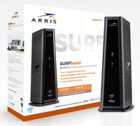 ARRIS Surfboard Docsis 3.1 Gigabit Cable Modem Plus AC2350 Dual Band Wi-Fi Router, Certified for Xfinity, and Cox 1 GB Service (SBG8300)