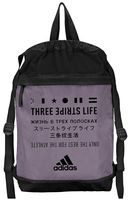 adidas Unisex Amplifier Blocked Sackpack, Legacy Purple/Black, ONE SIZE