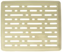 Rubbermaid Evolution Antimicrobial Sink Mat, Small, Bisque FG1G1706BISQU
