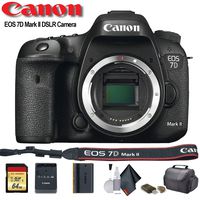 Canon EOS 7D Mark II DSLR Camera (International Model) (9128B002) - Starter Bundle