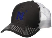 Ouray Sportswear NCAA Navy Midshipmen Sideline Cap, Dark Grey/White