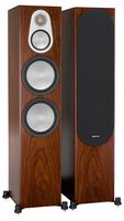 Monitor Audio Silver 500 Floorstanding Speaker Walnut Pair