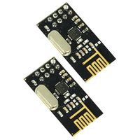 2pcs nRF24L01 2.4gHz Wireless RF Transceiver Arduino Compatible Chip Module for Wireless Mouse, Keyboards, Joysticks, Toys, Home Automation from Optimus Electric
