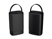 Sylvania Portable Outdoor Dual Bluetooth Speakers-Set of 2 Speakers, SP096-Black