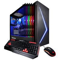 iBUYPOWER Elite Gaming PC Desktop Computer Slate2 084i (Intel i5-9400F 2.9GHz, NVIDIA GeForce GTX 1660 Ti 6GB, 480GB SSD, 8GB DDR4-2666 RAM, Wifi Included, RGB Lighting, Win 10 Home 64-bit) Black