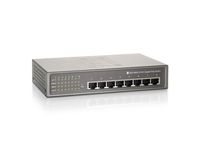 LevelOne GEP-0820 8-Port Gigabit PoE Desktop Switch (61.6W)