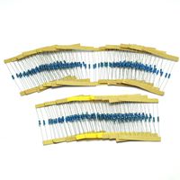 Gikfun 25 Kinds Each 10 1/4W Colored Ring Resistor for Arduino DIY (Pack of 250pcs) EK2026