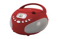 Riptunes CDB200 Portable CD Boombox (Red)