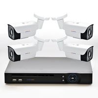 HalsecaVision CCTV Security Camera Kit with 1TB HDD 2 years US warranty PLC Camera Kit,