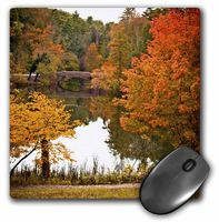 3dRose LLC 8 x 8 x 0.25 Inches Barn Landscape Mouse Pad (mp_12663_1)