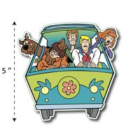 (TK-206) Scooby Doo and Friends - Waterproof Vinyl Sticker for Laptops Tablets Cars Motocycles Bicycle Skateboard Luggage Or Any Flat Surface (5")