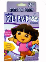 Dora The Explorer Boo Boo Buddy Cold Pack - Nickelodeon Dora The Explorer Instant Cold Pack (2 Pieces)