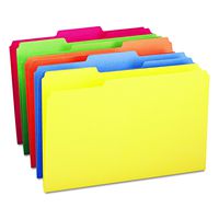 Smead File Folder, 1/3-Cut Tab, Legal Size, Assorted Colors, 100 per Box (16943)