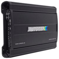 Autotek Mean Machine 2 X 625 @ 4 Ohms 2 X 1250 @ 2 Ohms 1 X 2500 WATTS @ MM25202