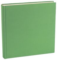 Semikolon Extra Large Bound Linen Photo Album, Cream Pages, Lime Green (03312)