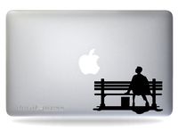 Forrest Gump Sticker Decal MacBook, Air, Pro All Models