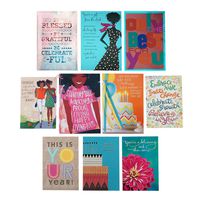 Hallmark Mahogany Birthday Cards Assortment (10 Cards with Envelopes)