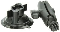 RAM MOUNTS (RAM-B-166-GOP1 Twist Lock Suction Cup Mount with Custom Gopro Hero Adapter