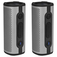 (2) Rockville Rock Launcher SL Portable Bluetooth Speakers for Spin/Yoga/Pilates