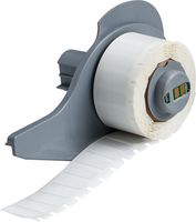 Brady M71-10-437 Self-Extinguishing Tedlar BMP71 Labels , White (750 Labels per Roll, 1 Roll per Package)