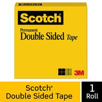 Scotch Brand Double Sided Tape, Photo-Safe, Engineered for Bonding, 1/2 x 900 Inches, Boxed, 1 Roll (665)