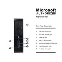 HP Elite 8300 mini PC Business High Performance Desktop Computer(Intel Core i7-3770 3.4GB,16G DDR3,240G SSD+3TB,DVD,Radeon 6350 HD+Dual DVI Cable,WiFi,Windows 10 Professional)(Renewed)