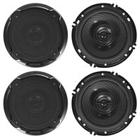 (4) Kenwood KFC-1696PS 320 Watt 6.5" 2-Way 4-Ohm Car Stereo Speakers