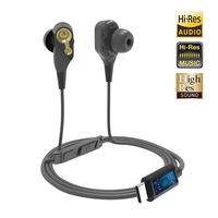 USB C Headphones Pixel 2, Stouchi Dual Dynamic Drivers Earphones Hi-Fi Type C Digital Stereo Earbuds with DAC Noise Reduction Chip for Pixel 2/2xl, HTC, Huawei, Moto Z, Essential Ph-1, and More
