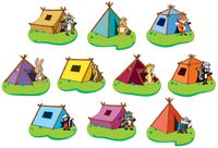Ranger Rick Tents Accents
