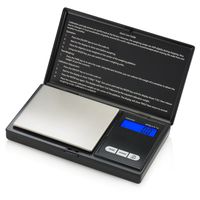 Smart Weigh SWS600 Elite Pocket Sized Digital Gram Scale 600 x 0.1 Grams, Black