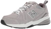 New Balance Men's 608v5 Casual Comfort Cross Trainer Shoe, Grey Suede, 13 M US
