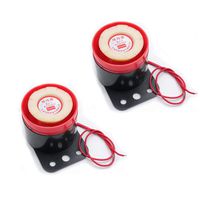 LDEXIN 2pcs 2-Wire Leads Continuous Sound Electronic Piezo Buzzer Alarm Security Horn AC 220V