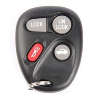 ACDelco 25678792 GM Original Equipment 4 Button Keyless Entry Remote Key Fob